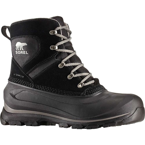 SOREL Buxton Lace Waterproof Snow Boot in Black Size 15 NWT - Picture 1 of 12